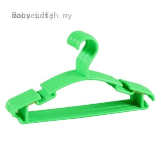 Set 10 Móc Nhựa Treo Quần Áo Em Bé Tiện Lợi