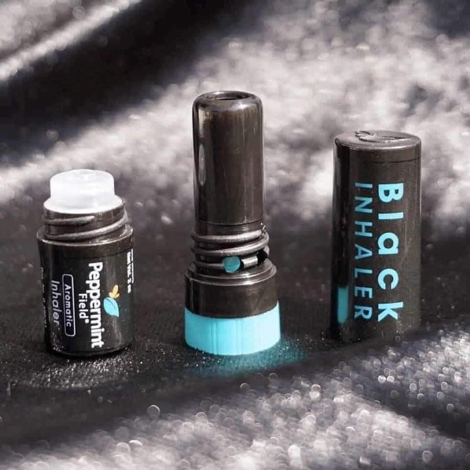 Ống hít bạc hà màu đen - Peppermint black inhalor