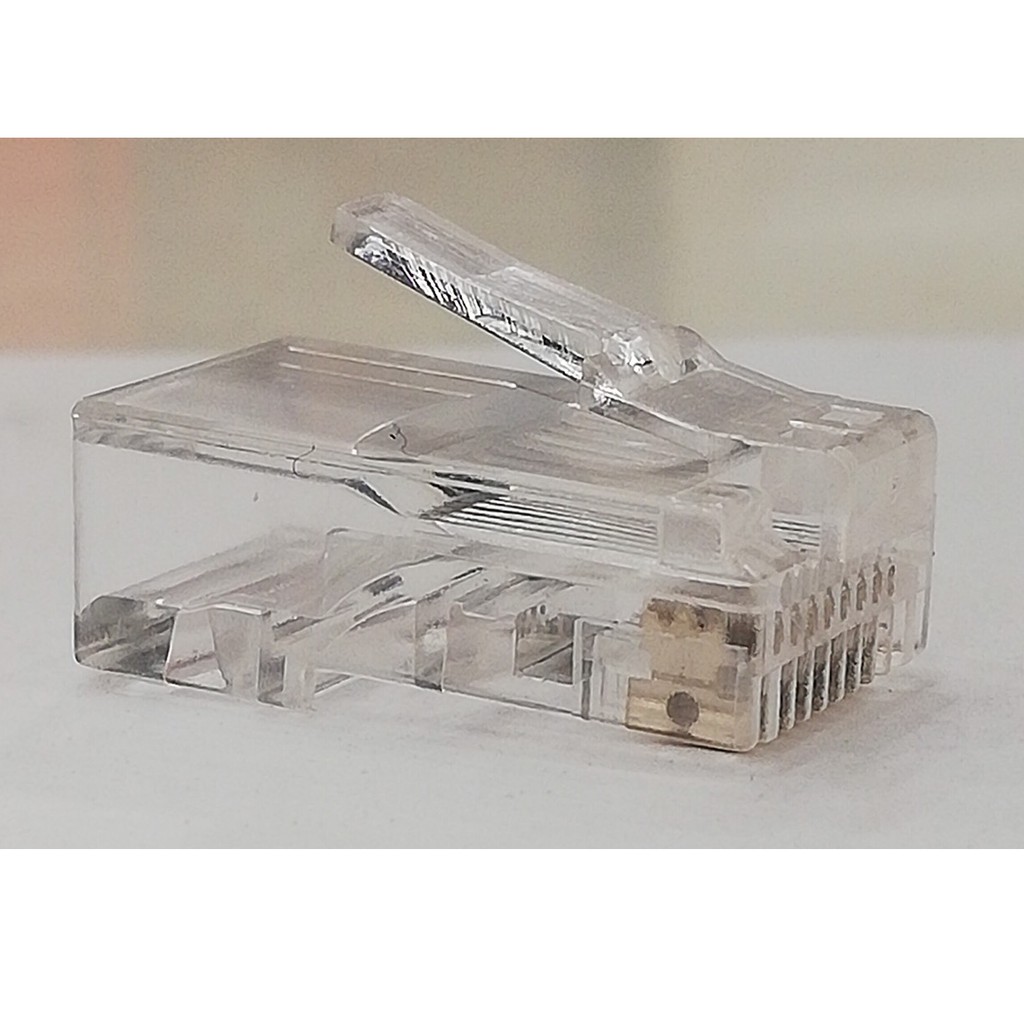 Túi Hạt Mạng 100 Đầu RJ45 UTP Cat 5 GOLDEN JAPAN