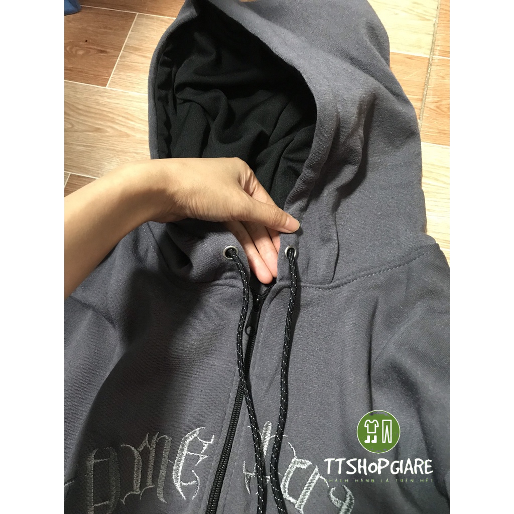 {FREESHIP} Áo hoodie TAY DÀI CHỐNG NẮNG vải nỉ dày dặn form nam nữ 70kg