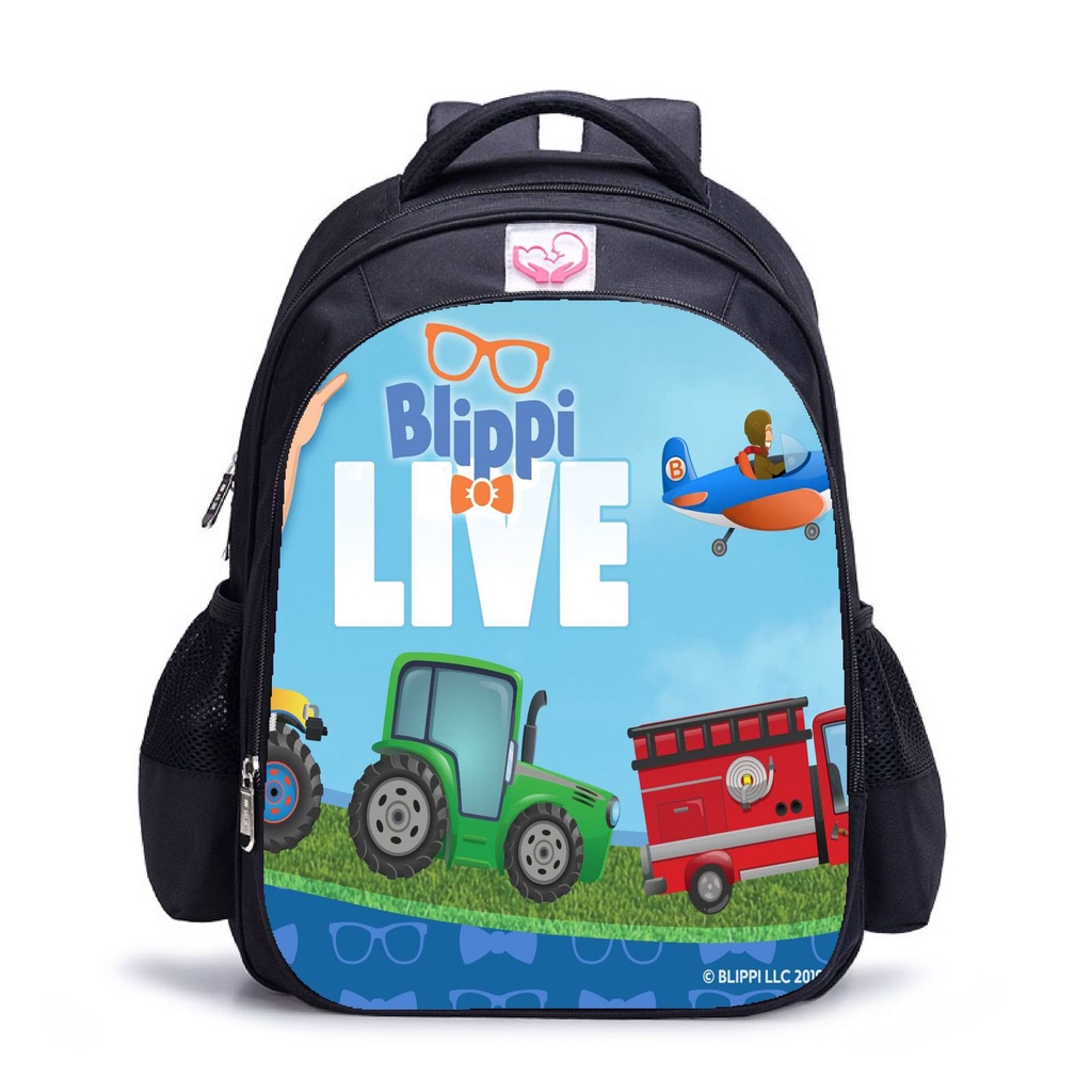 Ba Lô In Họa Tiết Hoạt Hình Hd Sức Chứa Lớn Thoáng Khí Làm Quà Tặng Sinh Nhật Cho Bé