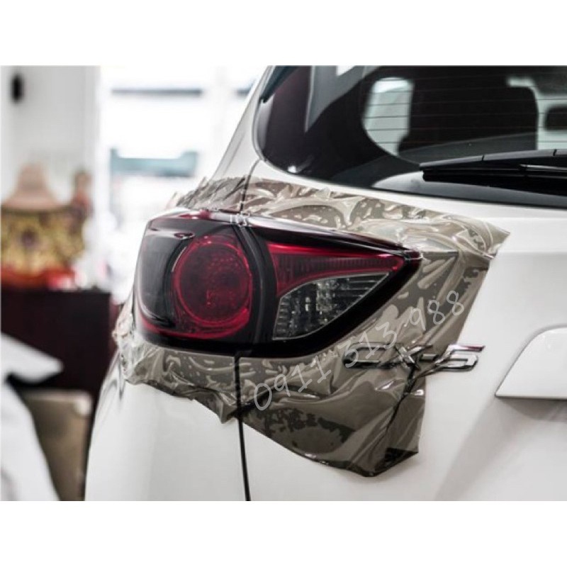 Decal dán đèn xe 3 lớp