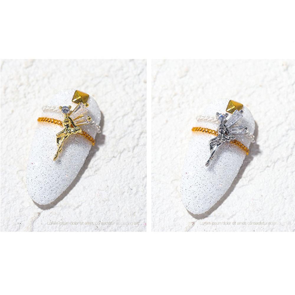Phụ Kiện Trang Trí Móng Tay Hình Thỏ Hoạt Hình 3D Xinh Xắn