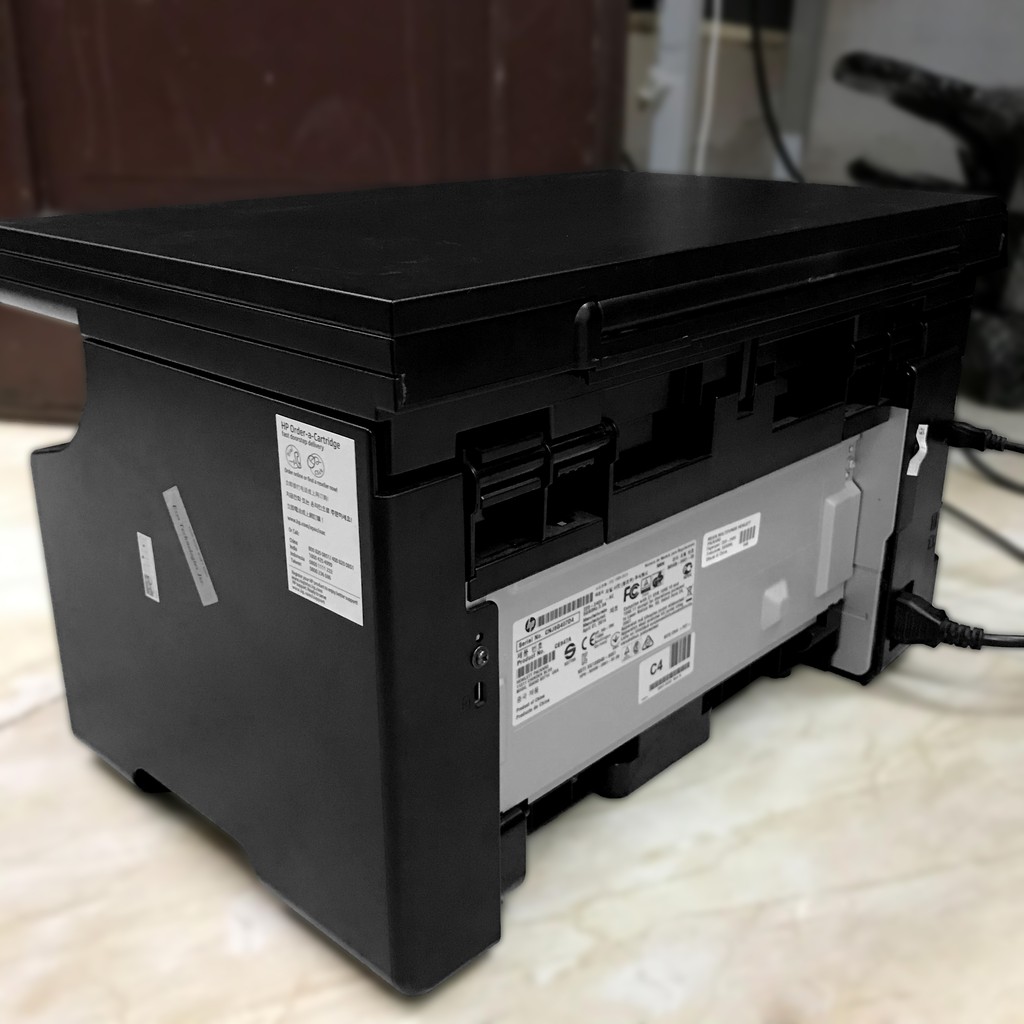 Máy in cũ đa chức năng HP m1132 in , photo , scan + tặng kèm hộp mực, dây nguồn , dây kết nối máy tính