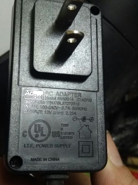 Nguồn Adapter Ac Bel 12V đến 19V