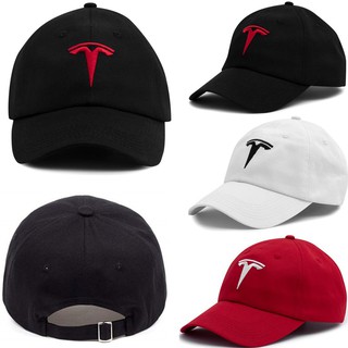 Tesla Motor Car Hat Thêu Logo Mũ Bóng Chày Có Thể Điều Chỉnh Bố Nón Dành Cho Nam Nữ