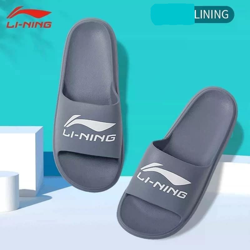 Dép đúc nam logo dán Lining 2021