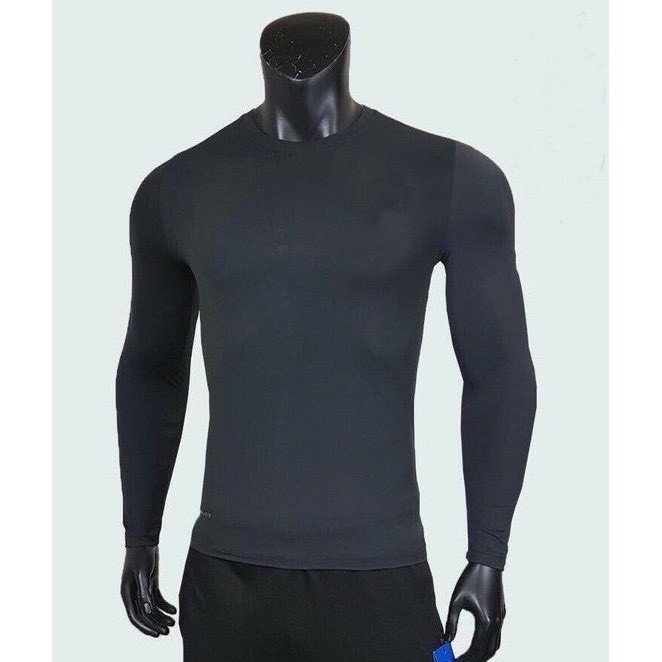 Áo giữ nhiệt dài tay nam, Áo giữ nhiệt mặc đá bóng form 40-80kg.