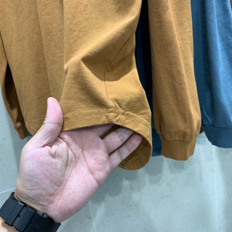 Áo Thun Tay Dài Sweater Vạt Bầu Chất Cotton Mềm Mại Thoáng Mát | BigBuy360 - bigbuy360.vn