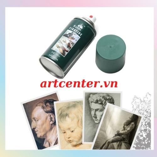 Bình xịt bảo vệ bảo quản tranh acrylic 180-300ml KUELOX