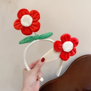 Thanh lý Cài tóc bông hoa đỏ dễ thương