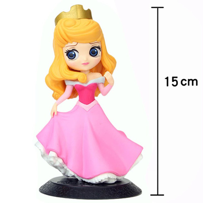 Mô Hình Nhân Vật Công Chúa Xinh Xắn Q Posket apunzel Mermaid Ariel Aurora Briar Rose Maleficent