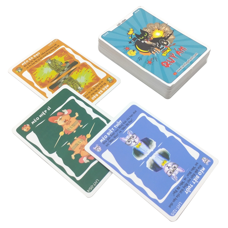 Boardgame 3in1 LHT Ma Sói - Mèo Boom - Xí Ngầu Lắc