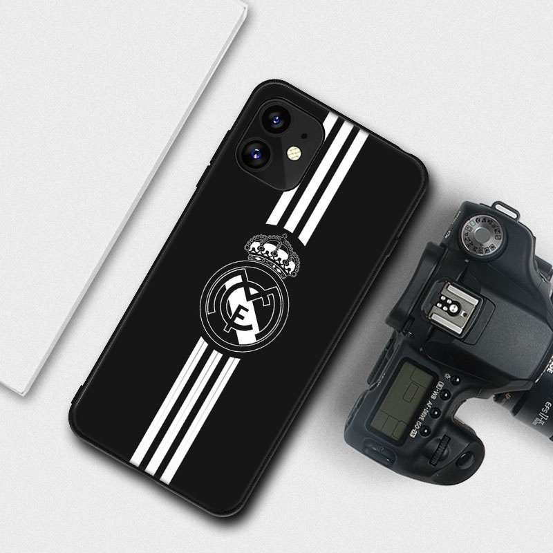 Ốp Điện Thoại Họa Tiết Real Madrid Cho Xiaomi Redmi Note 10 10S 6A 9C 9A 7 8 A3