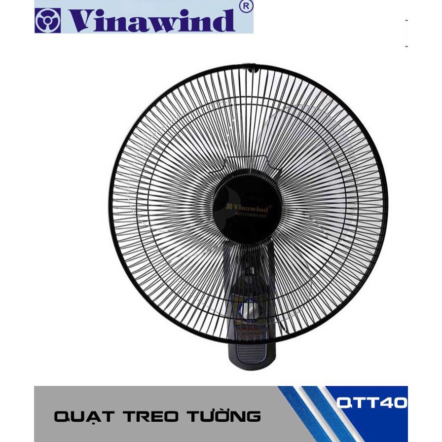 Quạt treo tường cánh 400E-HĐ - chuyển hướng động cơ điện