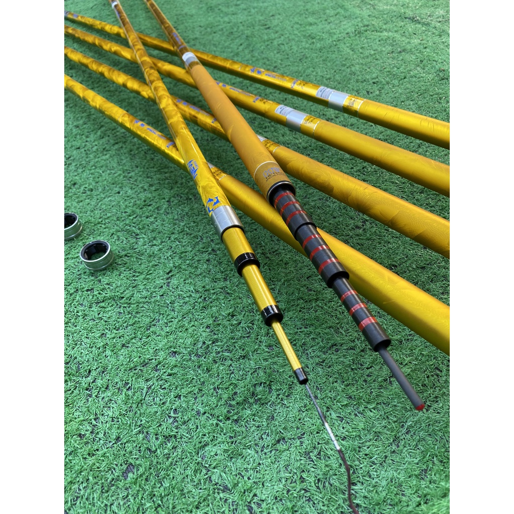 Cần Câu Tay Ỷ THIÊN, độ cứng 5h, phân bố lực 28-19, tải tĩnh 2,8kg, tải cá 13kg-15kg, Cần câu đơn đài,