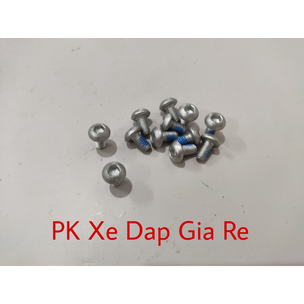 Ốc bắt đĩa phanh xe đạp, Combo 12 ốc vặn đĩa phanh xe đạp