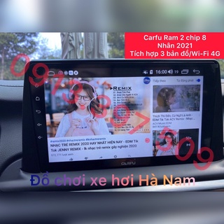 màn android carfu ram 2 chip 8 nhân 2021