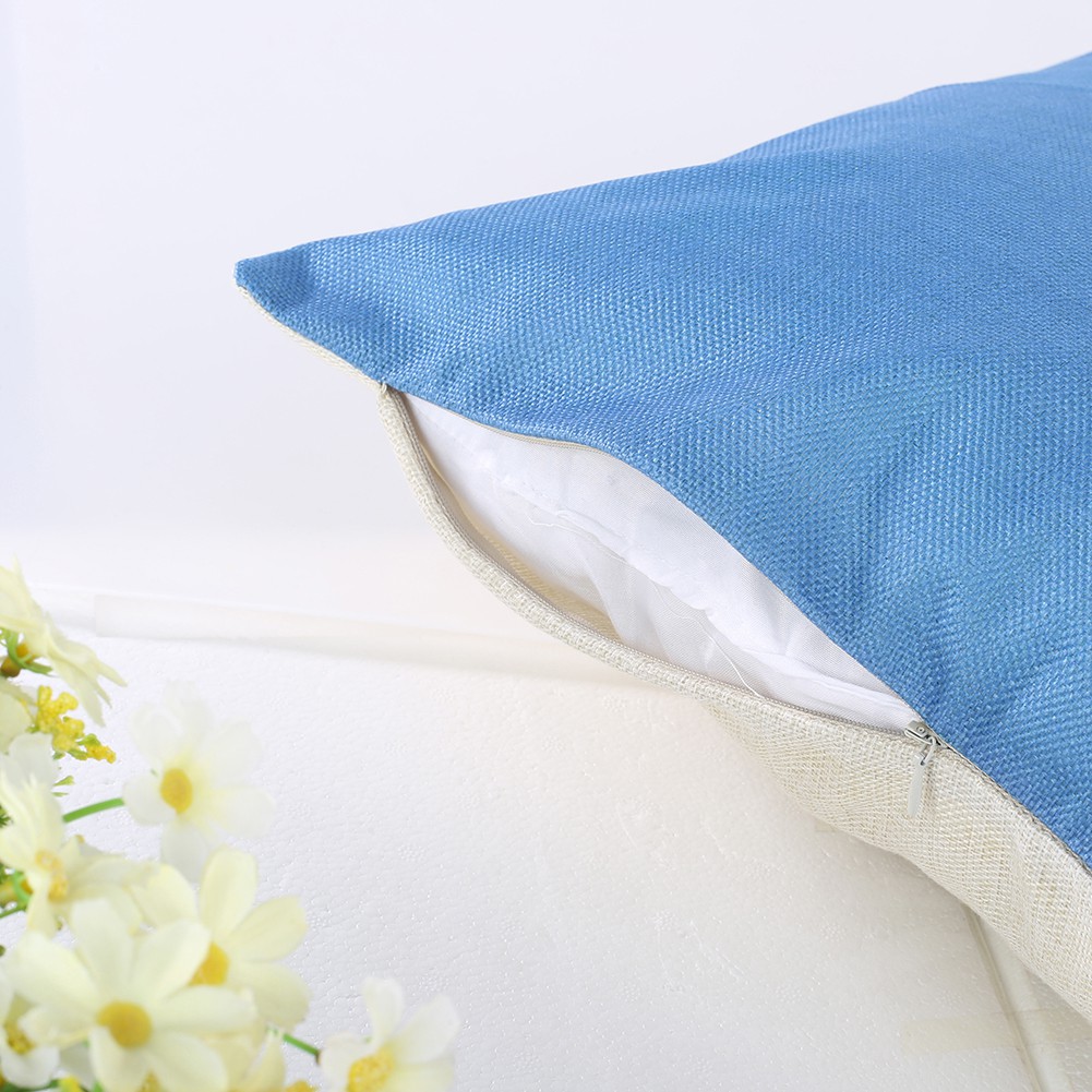 Bao gối tựa sofa hình vuông đơn sắc mới nhất