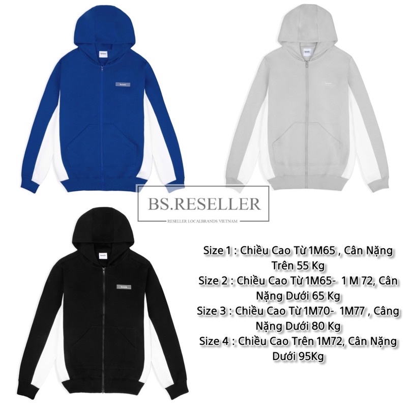 [Levents Chính Hãng] Áo hoodie zip 𝗕𝗔𝗦𝗜𝗖 𝗟𝗘𝗩𝗘𝗡𝗧𝗦