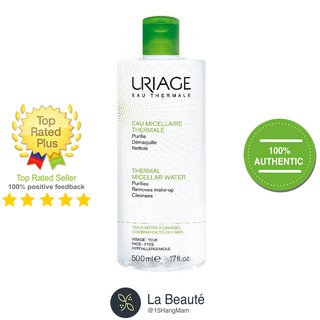 Uriage Eau Micellaire Thermale - Nước Tẩy Trang Cho Da Hỗn Hợp 500ml