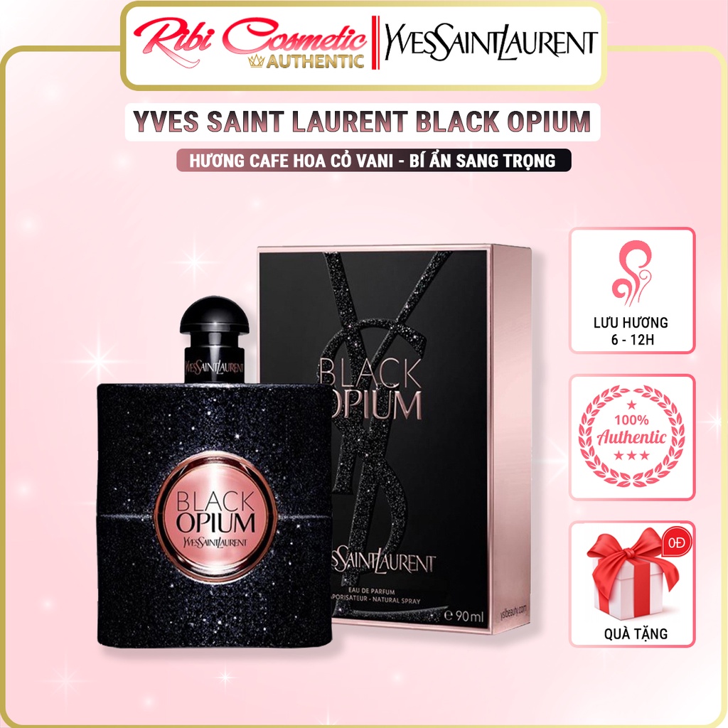 Nước hoa nữ YSL Black Opium - Mùi hương ngọt ngào đầy mê hoặc