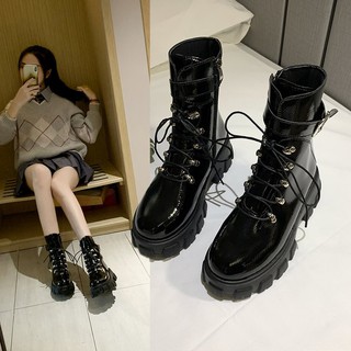 Bốt ulzzang da bóng M81