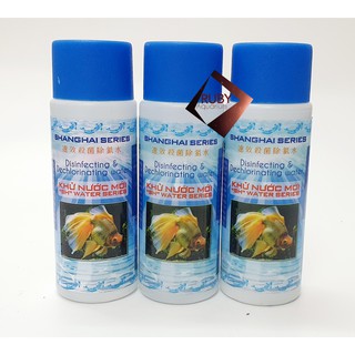 Khử Nước Mới, Khử Clo SHANGHAI 125ml Cho Hồ Cá Cảnh