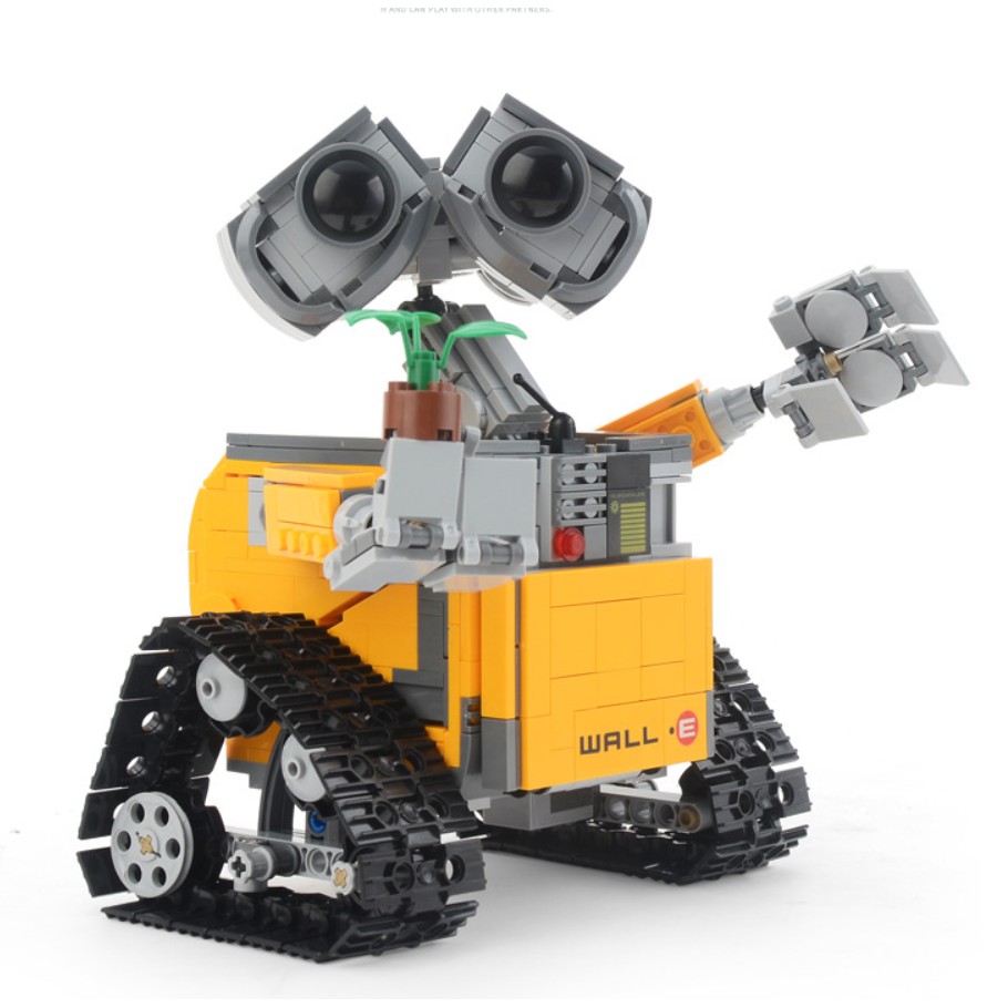 [687 CT - HỘP GIẤY] BỘ ĐỒ CHƠI LẮP GHÉP XẾP HÌNH LEGO Robot Wall E, Lego người máy Wall E