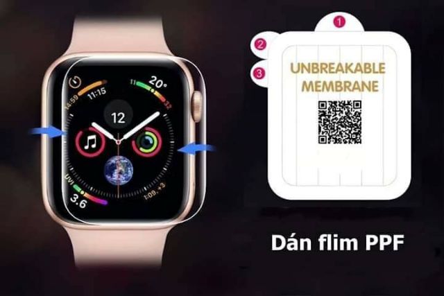 [PPF] MIẾNG DÁN DẺO PPF DÀNH CHO APPLE WATCH FULL SIZE