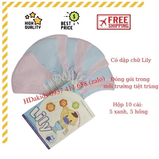 Combo 5h Khẩu Trang Cho Bé Lily Hộp 10 Cái
