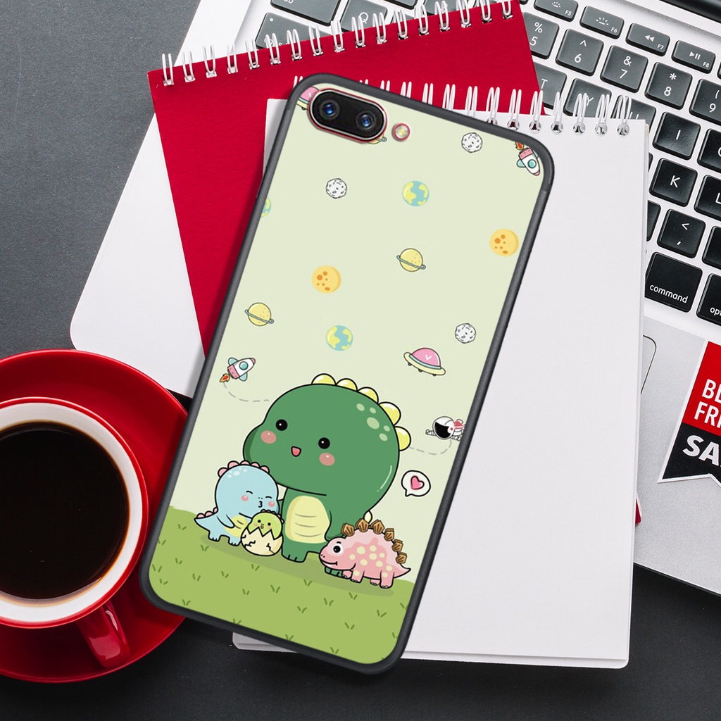 [HOT]ỐP OPPO A3S - A1K - A5 - A71 - A83, IN HÌNH KHỦNG LONG CHIBI SIÊU DỄ THƯƠNG.
