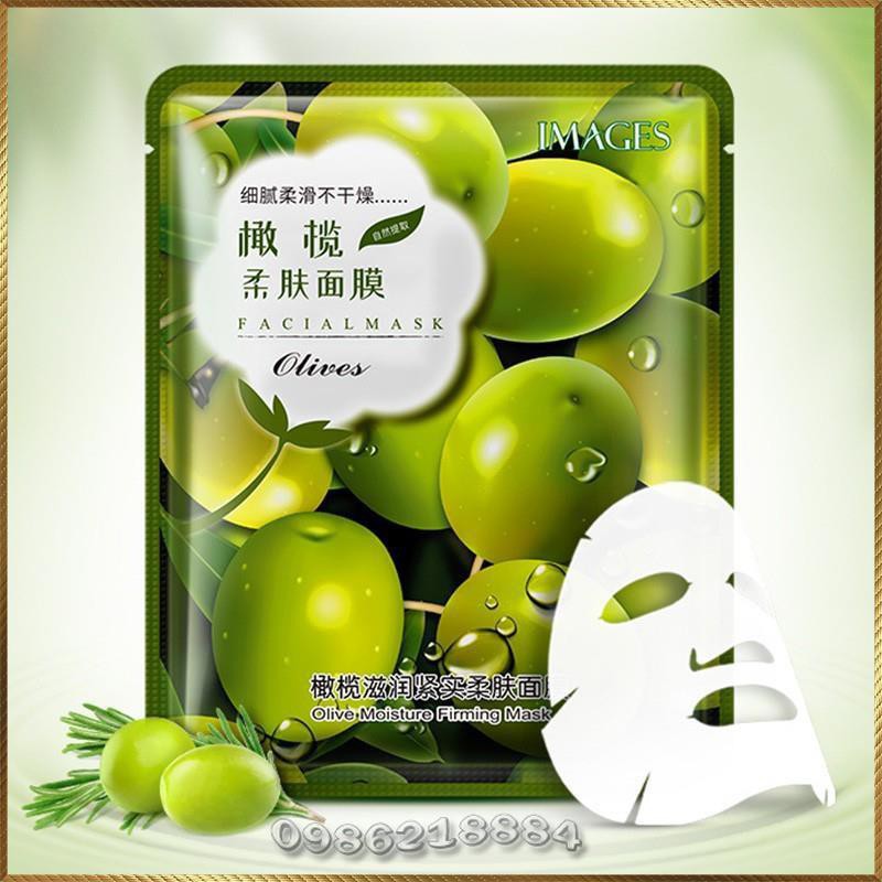 Mặt nạ Ô Liu Images Olive Moisture Firming Mask dưỡng ẩm đàn hồi săn chắc mịn da ILF2