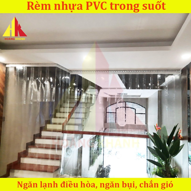 [LOẠI ĐẶC BIỆT] Rèm nhựa PVC trượt dồn xoay lật HOANGKHANH PRODUCT  - Rèm ngăn lạnh điều hòa, ngăn bụi, chống côn trùng