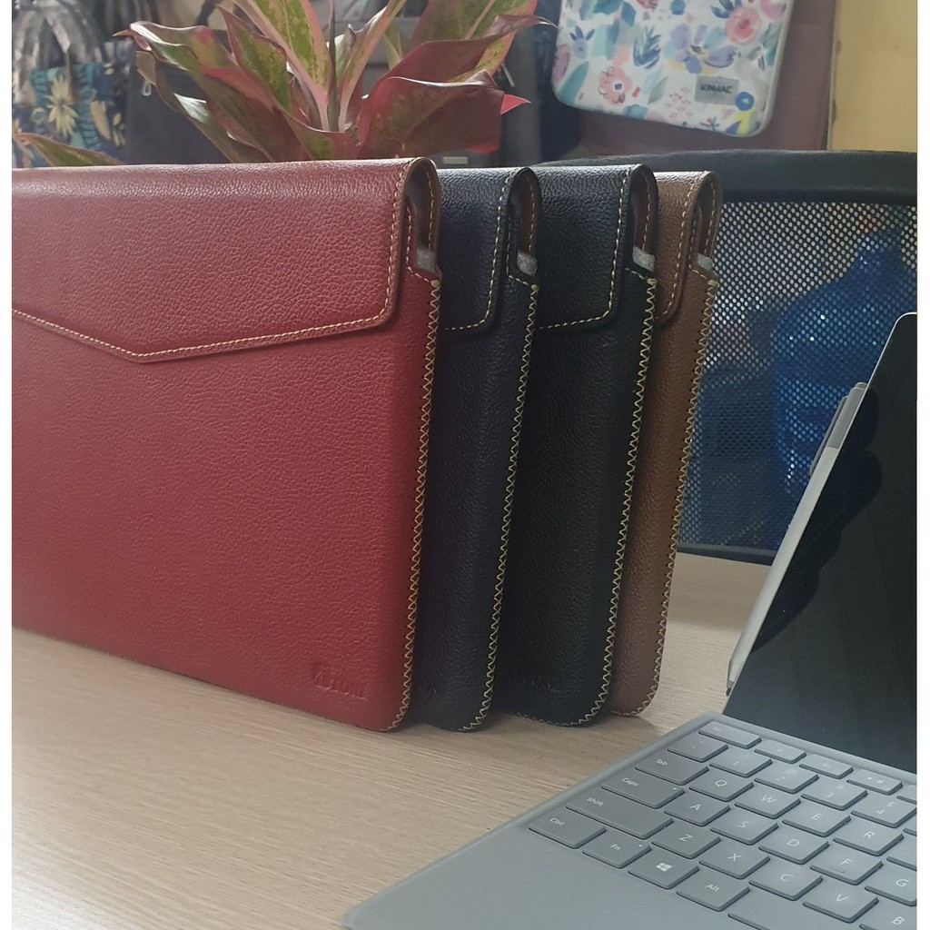 Bao Da Thật 12.9~ 13" Cho MacBook, Surface và Laptop Thương Hiệu Toni