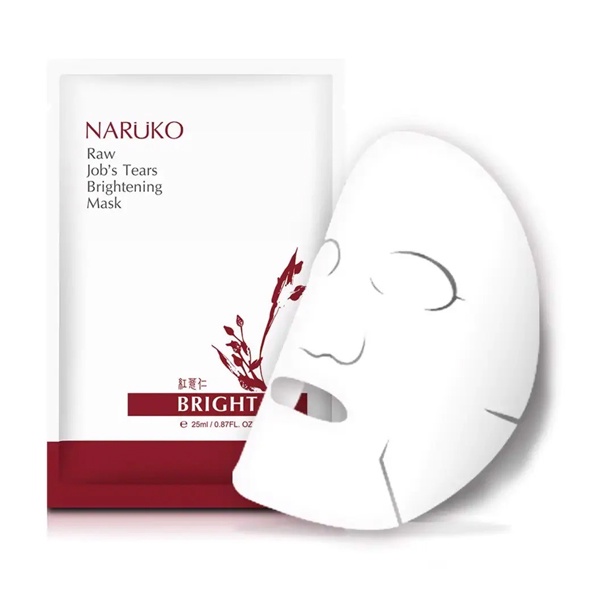 [TRẮNG DA] MẶT NẠ NARUKO LẺ MIẾNG Ý dĩ nhân đỏ sáng da mới 25ML/MIẾNG