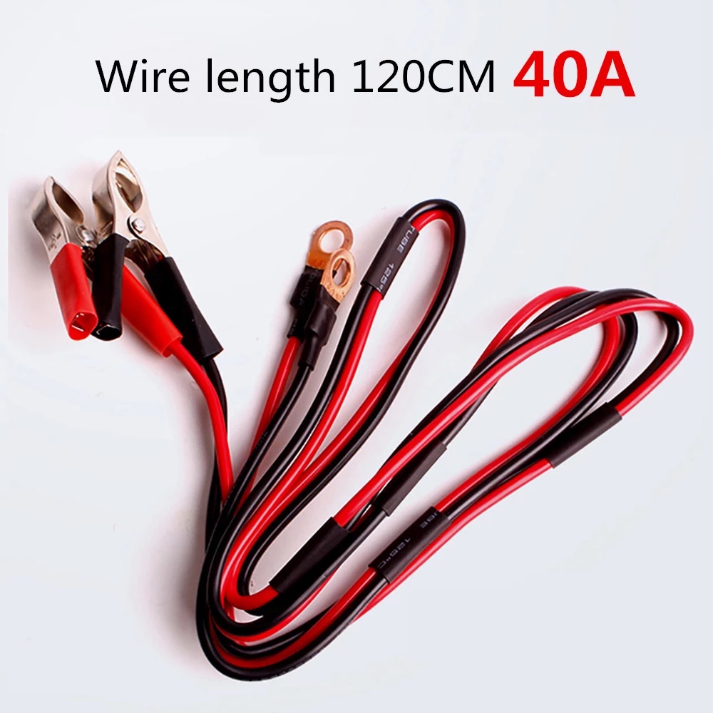 10a Dây Cáp Kẹp Cá Sấu Thử Nghiệm Cáp 40A Cho Vạn Năng Kế DC