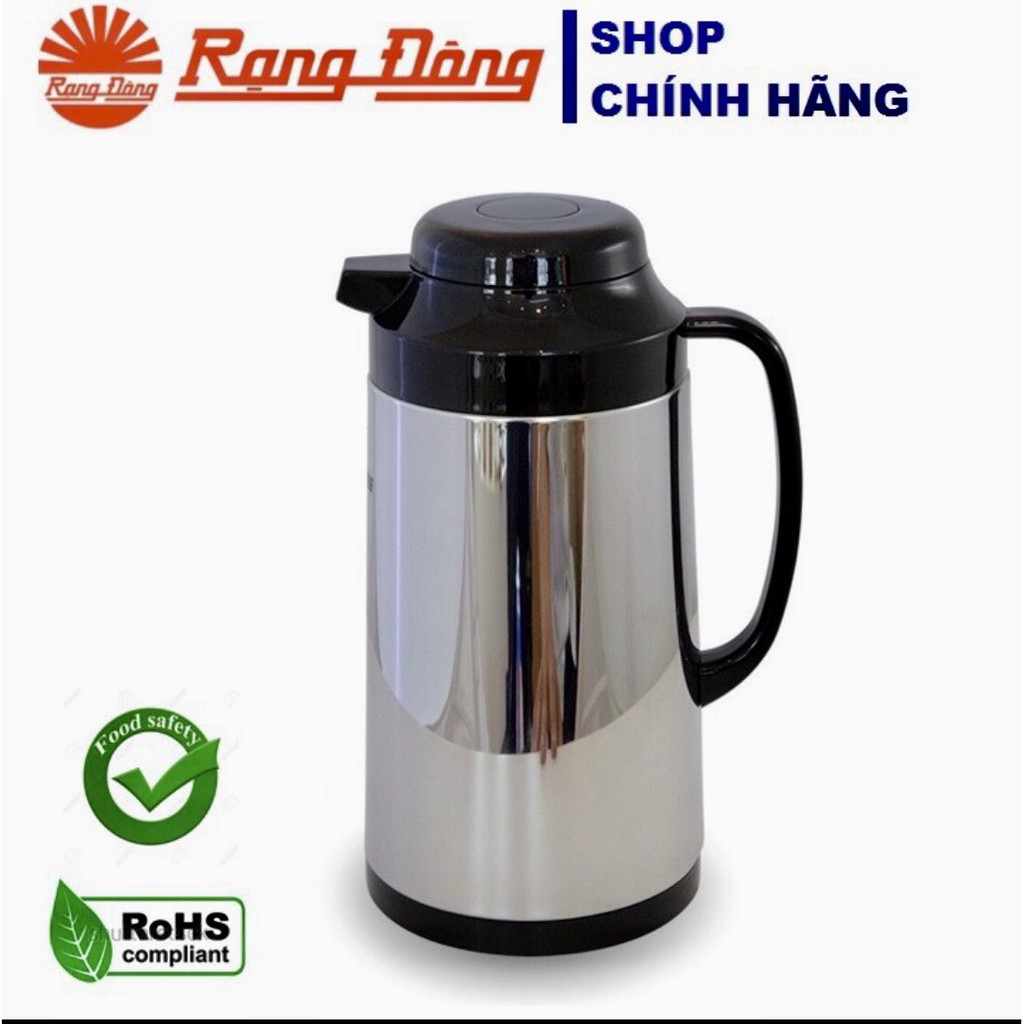 Phích Inox đựng nước nóng giữ nhiệt 1 Lit Rạng Đông 1040ST2