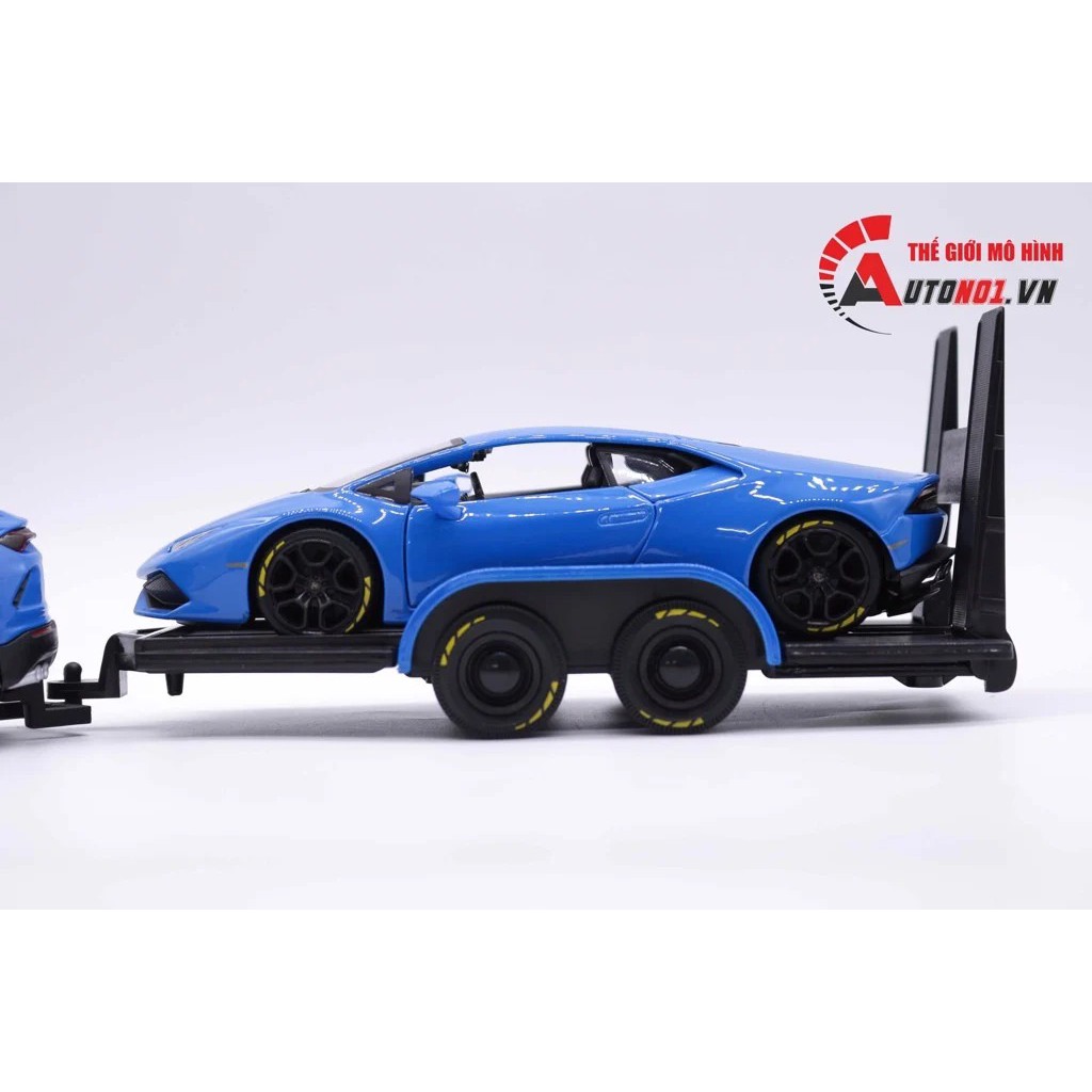 MÔ HÌNH XE LAMBORGHINI URUS AND HURACAN BLUE 1:24 MAISTO 2916