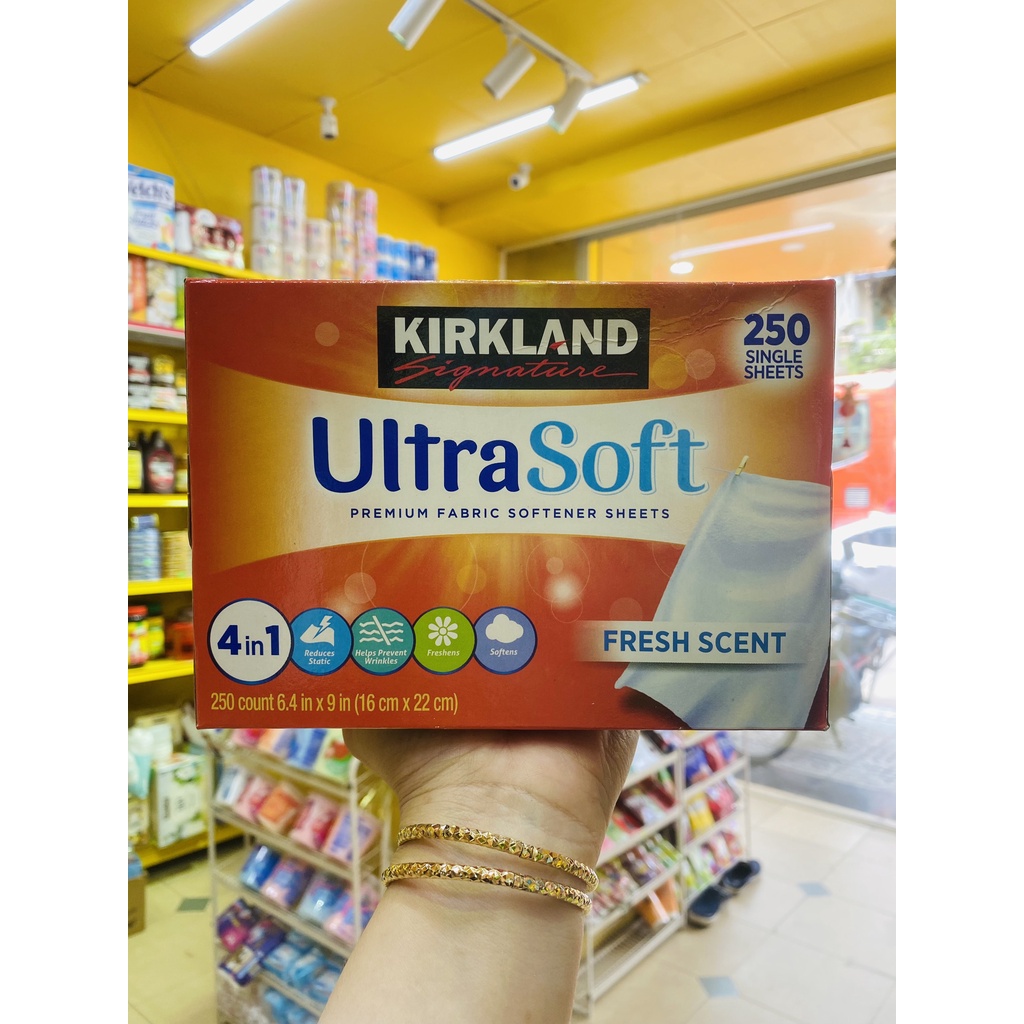 [MẪU MỚI] GIẤY THƠM KIRKLAND SIGNATURE FARRBIC SOFTENER - Hàng COSTCO MỸ