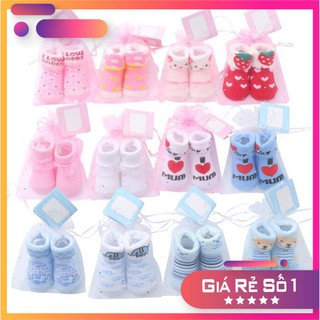 Set 2 đôi Tất sơ sinh/ Vớ sơ sinh Carter Cao cấp