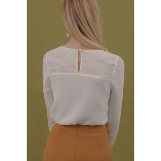 Áo Blouse Tay Dài Lilya 01TOP2073