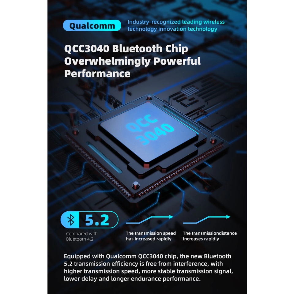 Cáp Bluetooth 5.2 KZ AZ10 AZ09 Pro TWS không dây cho Tai Nghe KZ QKZ CCA BLON 2 pin 0.75mm 0.78mm