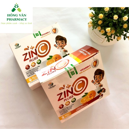 Vitamin C Zin C Pluss bổ sung vitamin tăng cường sức đề kháng hộp 20 ống