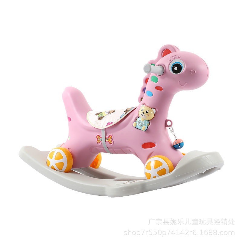 🦄🦄🦄 NGỰA BẬP BÊNH Cho bé 2in1 ĐA NĂNG có bánh xe kiêm xe CHÒI CHÂN