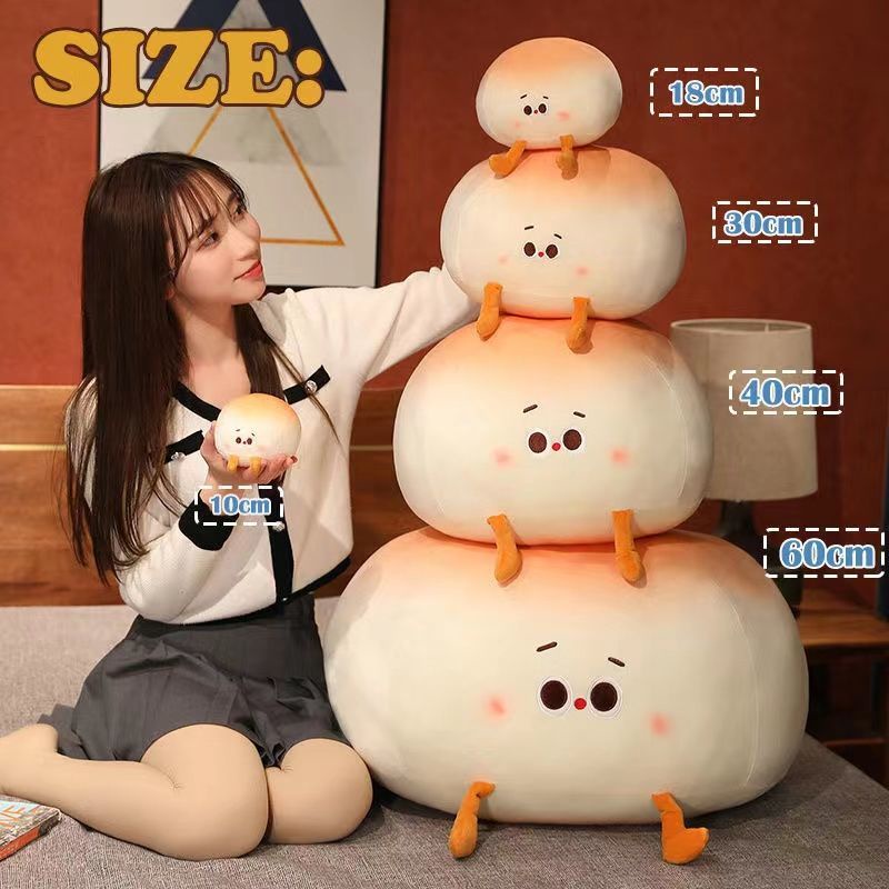 Gối ôm,Gối bông mềm hình bánh mì sáng tạo