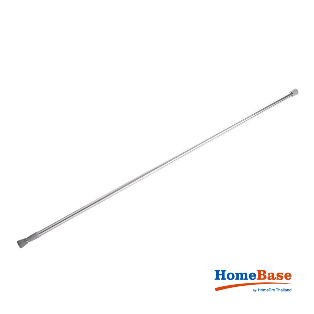 Homebase MOYA Thanh treo rèm tắm SS201 HM8323 140-260 bằng thép không gỉ 201 260X2.5X2.5CM màu tự nhiên