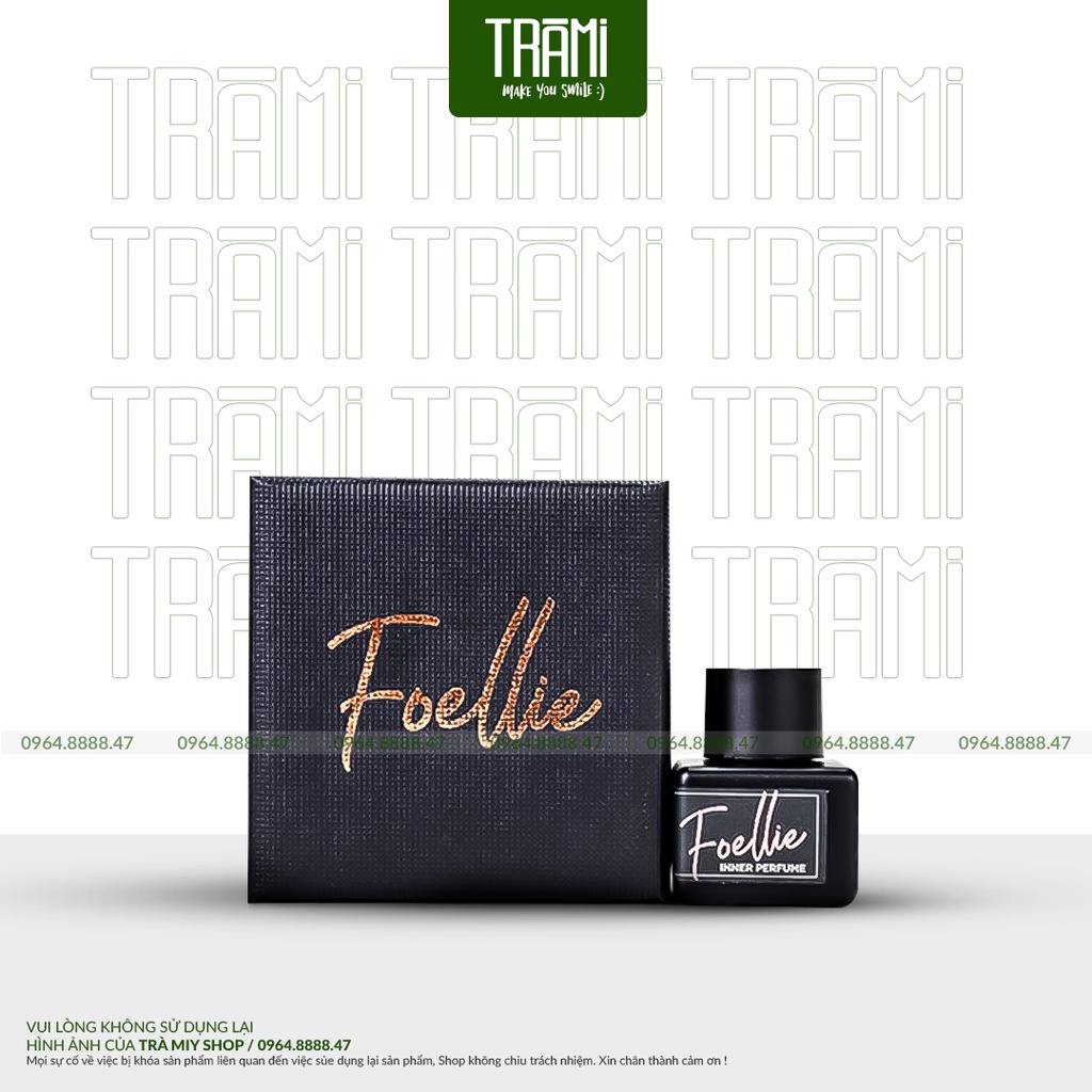 [CHÍNH HÃNG] Nước Hoa Vùng Kín Foellie Eau De Bijou 5ml Hương Hoa Hồng Sexy Mãnh Liệt
