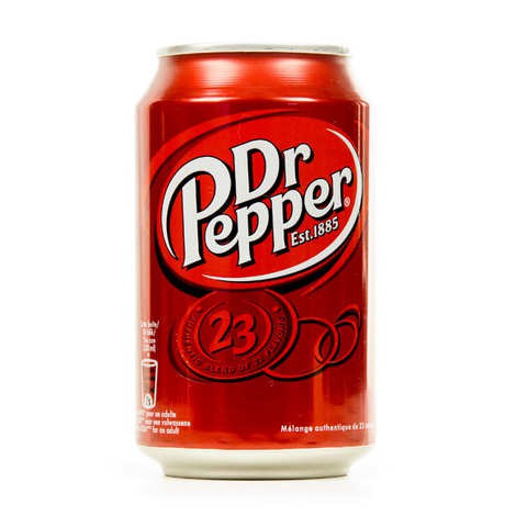 Nước ngọt vị cherry DR.Pepper nhập khẩu từ Mỹ, hộp 12 lon, lon 355 ml Hsd 09.2023