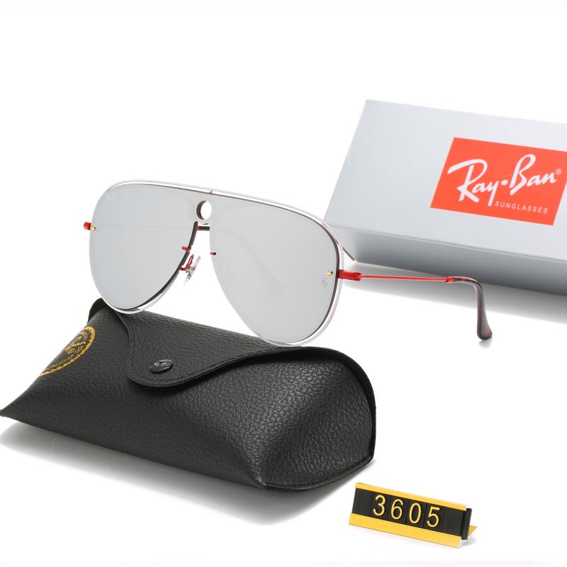 Aviator Ray-Ban_ chính hãng Kính râm 2021 Thời trang Hàn Quốc mới Kính râm nam nữ một mảnh Cặp đôi hợp thời trang Du lịch ngoài trời Kính râm lái xes